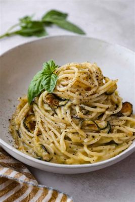  Spaghetti alla Nerano! A symphony of delicate flavors blending creamy sweetness with bright basil freshness